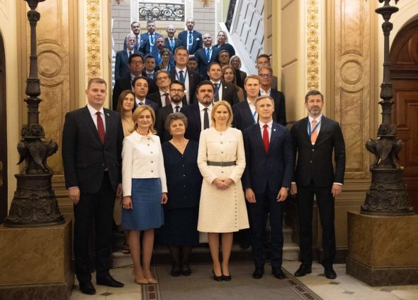 Doina Gherman a reprezentat Moldova la Forumul parlamentar al Inițiativei celor Trei Mări